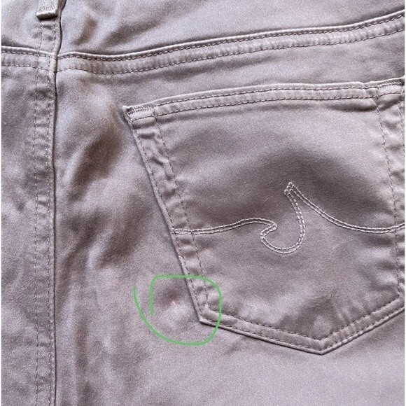 AG Adriano Goldschmied The Stilt Cigarette Leg Skinny Pants Dusty Purple - Picture 11 of 16